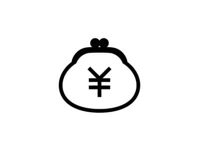 白色のかいうんさいふ